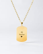 Load image into Gallery viewer, Dogtag Necklace (Inverse)
