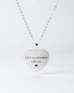 Load image into Gallery viewer, Heart Necklace (Inverse)