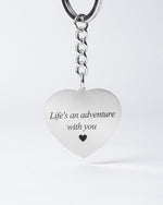 Load image into Gallery viewer, Heart Keychain (Inverse)
