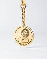 Load image into Gallery viewer, Medallion Keychain
