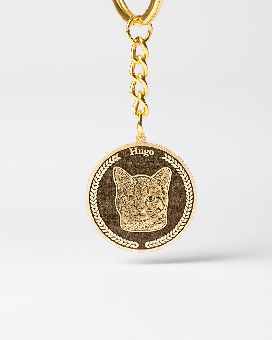 Medallion Keychain (Inverse)