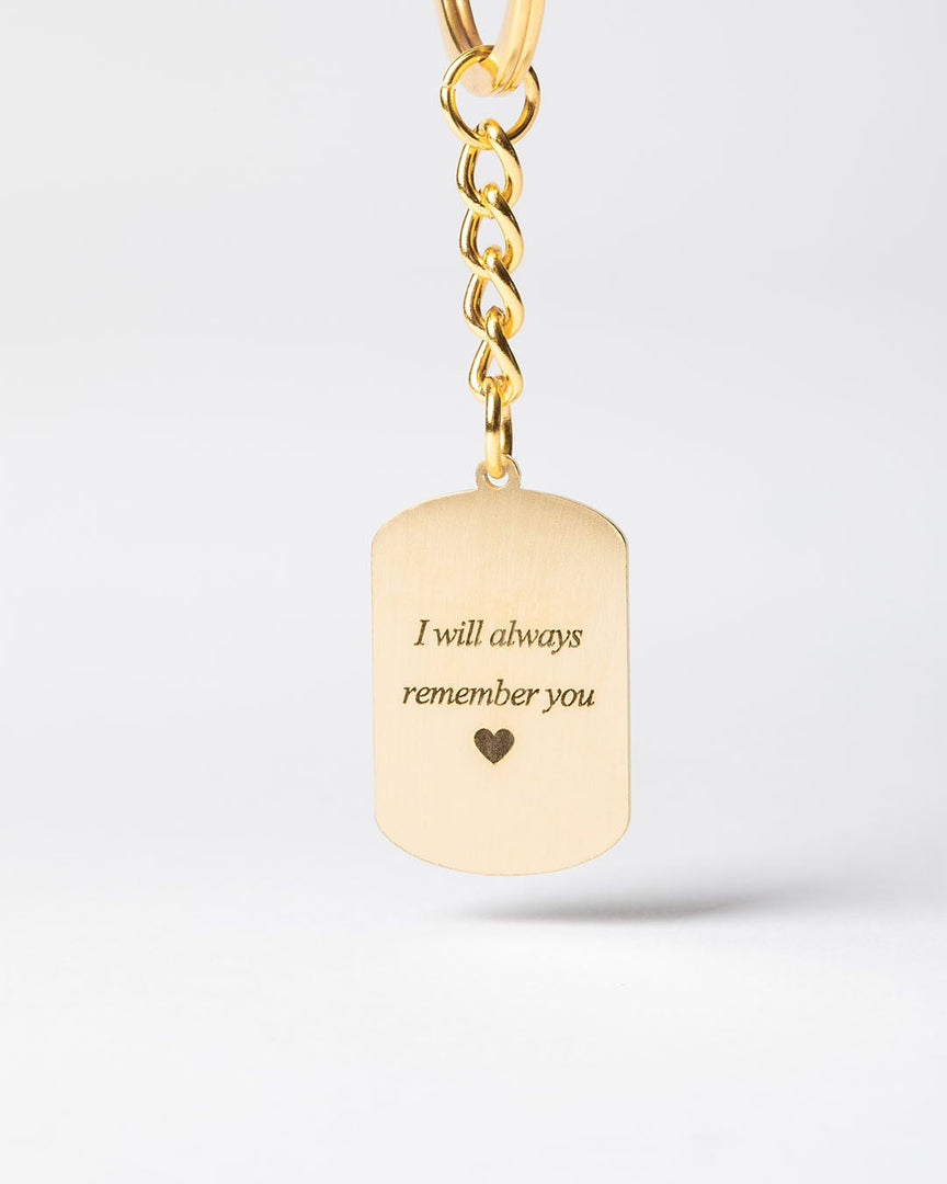 Dogtag Keychain (Inverse)
