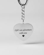 Load image into Gallery viewer, Heart Keychain (Inverse)