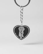 Load image into Gallery viewer, Heart Keychain (Inverse)