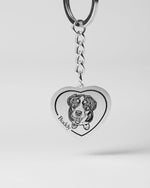 Load image into Gallery viewer, Heart Keychain