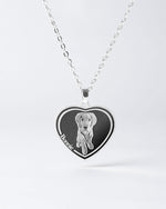 Load image into Gallery viewer, Heart Necklace (Inverse)