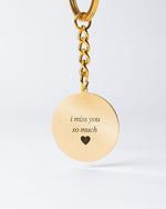 Load image into Gallery viewer, Medallion Keychain (Inverse)
