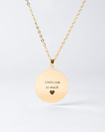 Load image into Gallery viewer, Medallion Necklace (Inverse)
