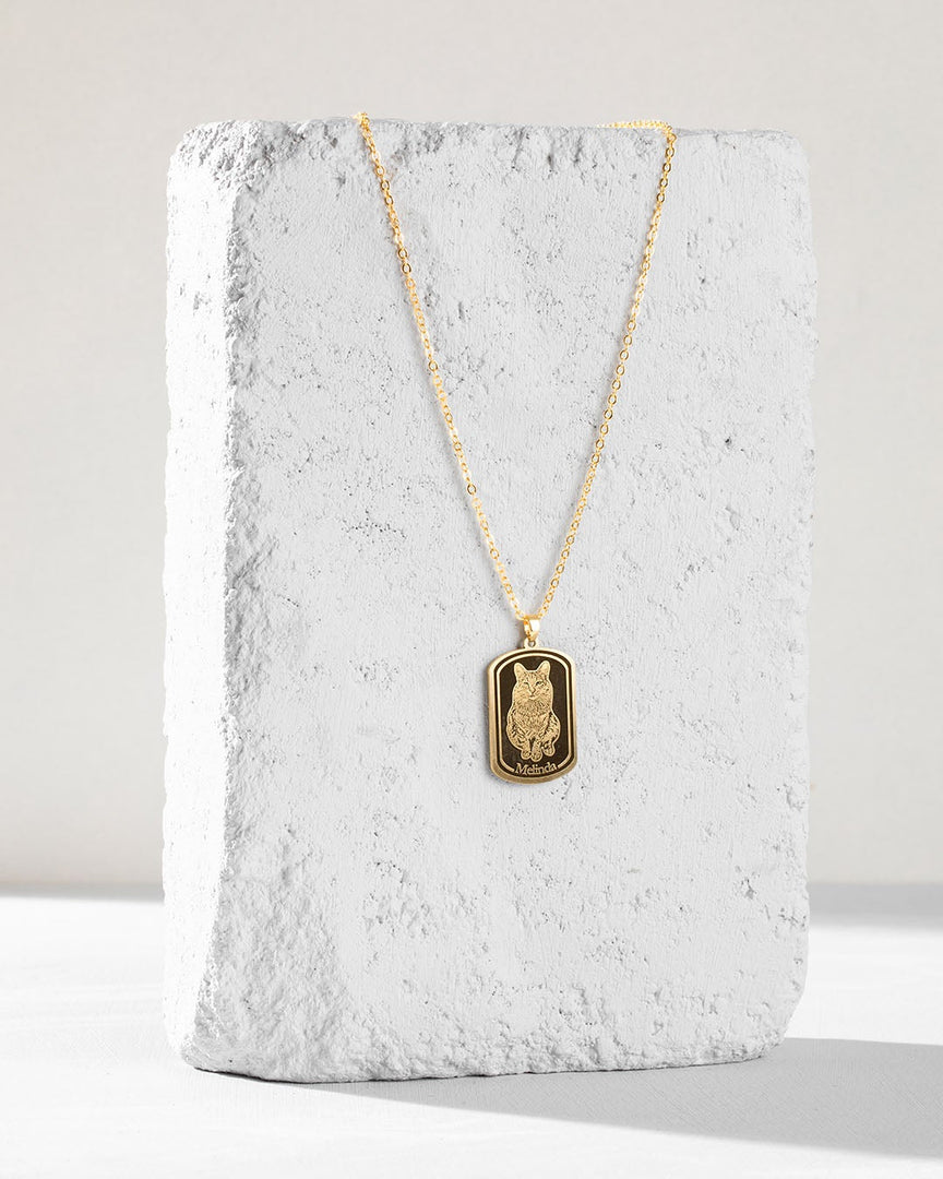 Dogtag Necklace (Inverse)