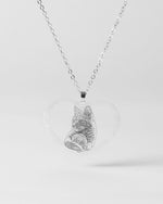 Load image into Gallery viewer, Halo Heart Necklace
